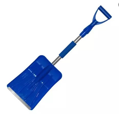 Фото 1. 400458 Лопата телескопічна для прибирання снігу автомобільна синього кольору Sapfire 86.5-115 см