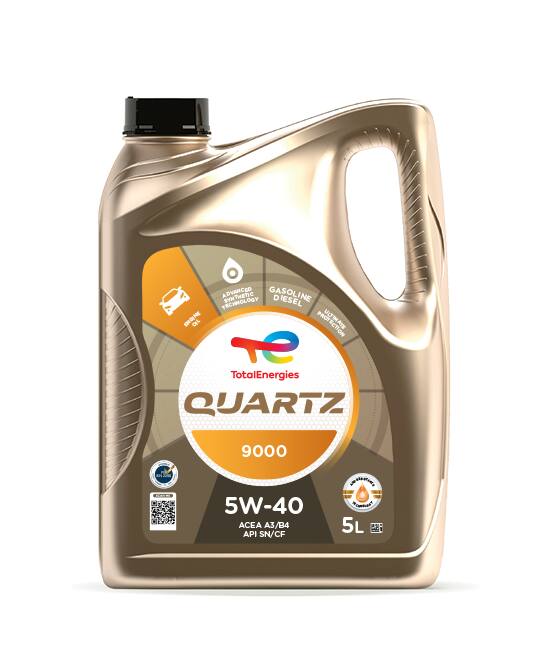 Олива моторна TOTAL QUARTZ 9000 5W40. 3x5 lt (5 л)