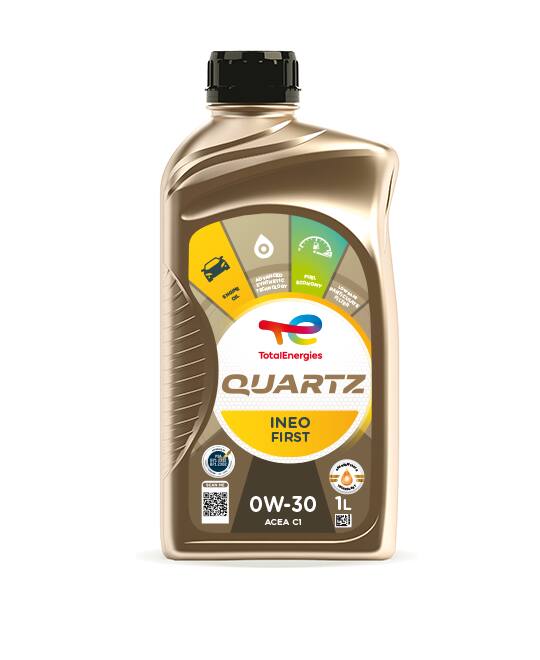 Олива моторна TOTAL QUARTZ INEO FIRST 0W30. 12x1 lt (1 л)