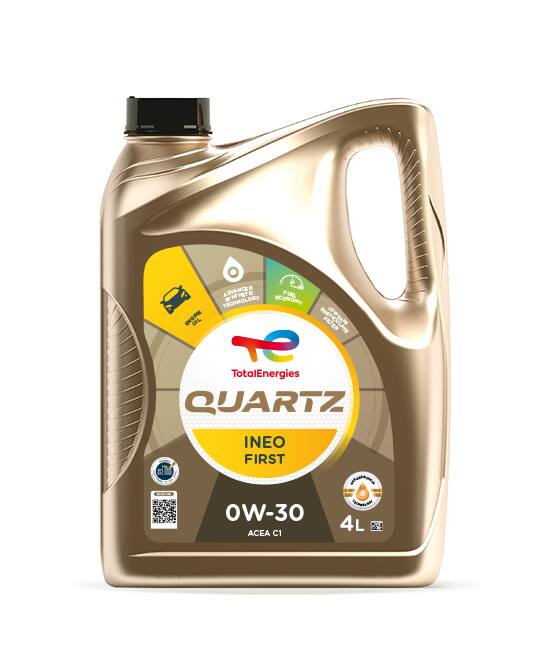 Олива моторна TOTAL QUARTZ INEO FIRST 0W30. 3x4 lt (4 л)