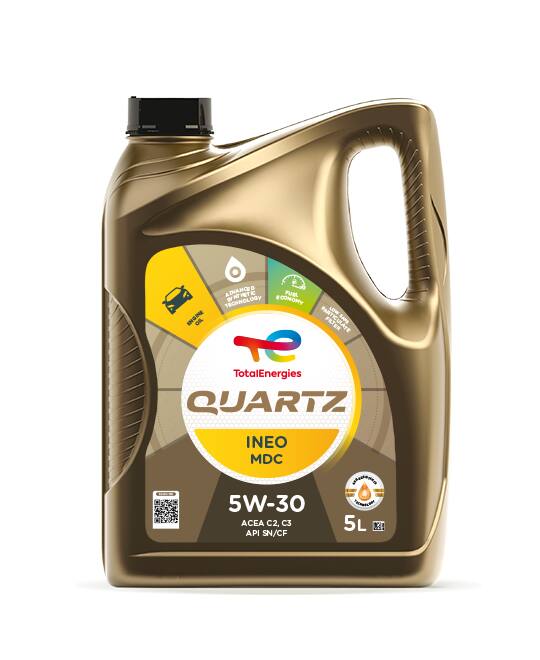 Олива моторна TOTAL QUARTZ INEO MDC 5W30. 3x5 lt (5 л)