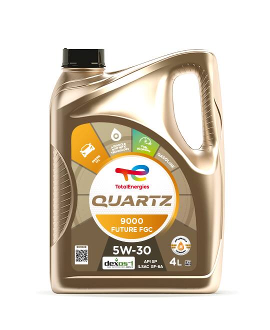 Олива моторна TOTAL QUARTZ 9000 FUTURE FGC 5W30. 3x4 lt (4 л)