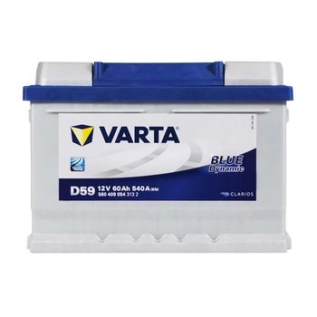 Акумулятор VARTA Blue Dynamic (D59) 60Ah 540A R+ (LB2)(242*175*175)
