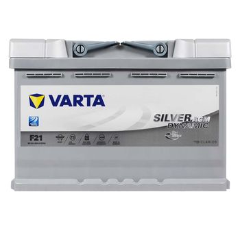 Фото 1. Акумулятор VARTA Silver Dynamic AGM (F21) 80Ah 800А R+ (L4)
