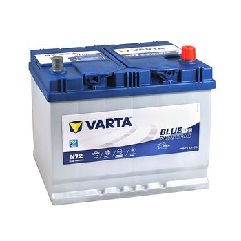 Акумулятор VARTA Blue Dynamic EFB Asia (N72) 72Ah 760A R+ (D26 н .к.)