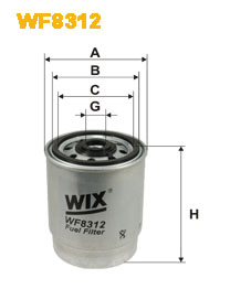 Фільтр паливний WIX