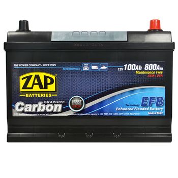 Акумулятор ZAP Carbon Start Stop EFB Asia 100Аh 800А R+ (D31) (600 46)