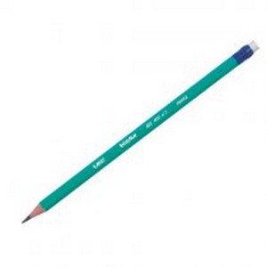 Олівець простий  з ластиком  BIC  650 HВ Evolution