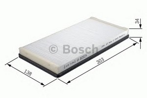 Фільтр салону вугільний (BOSCH)