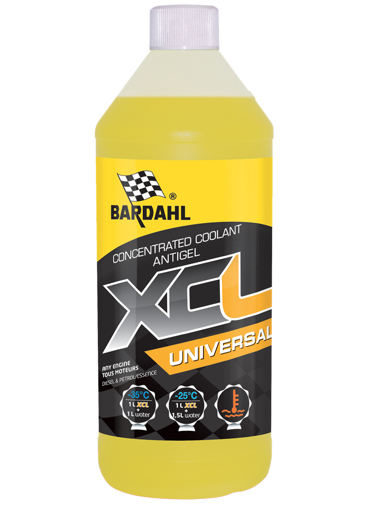 Концентрат антифризу BARDAHL ENGINE ANTIFREEZE (жовтий) 1л. 7111