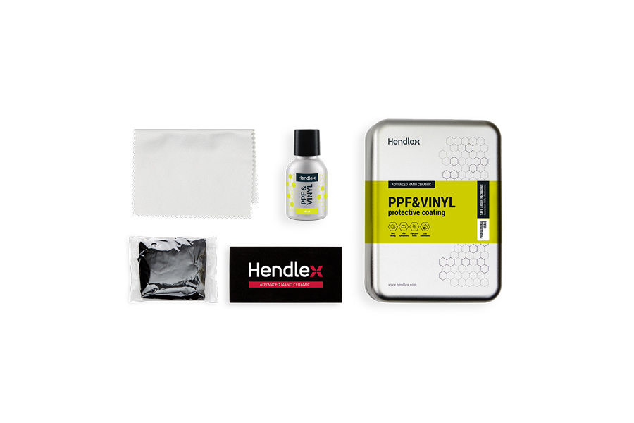 Нанокерамічне покриття для авто HENDLEX PPFVINYL set 40ml