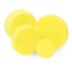 Schleifschwamm gelb mittelhart 80 x 30 mm Жовтий полірувальний круг