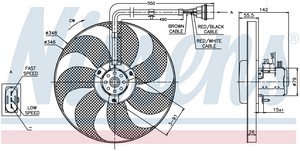 Вентилятор охолодження радіатора