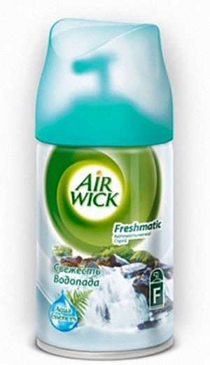 Змінний балон для освіжувача Air Wick Freshmatic 250мл Свіжість водоспаду (Райська насолода)