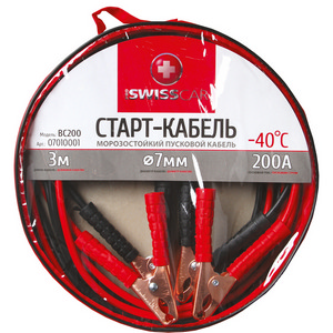 Старт-кабель 200А 3.5 м в сумці ProSwisscar BC-200