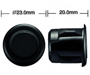 Фото 1. Датчик паркувального радару STEELMATE Sensor 14D-12 black/GRAY