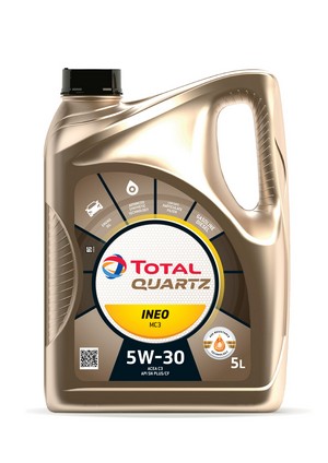 Олива моторна TOTAL QUARTZ INEO MC3 5W30. 3x5 lt (5 л)