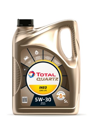 Олива моторна TOTAL QUARTZ INEO L LIFE 5W30. 3x5 lt (5 л)