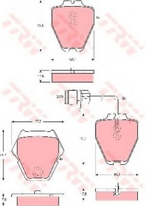 Колодки гальмівні дискові