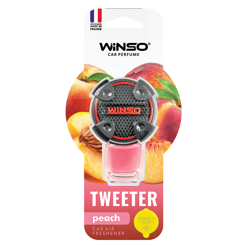 Ароматизатор на дефлектор Winso Tweeter - Peach 8мл (24) 533190-