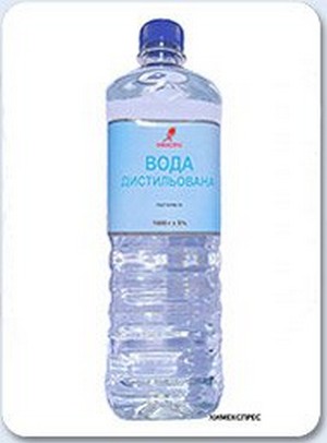 Вода дистильована ХІМЕКСПРЕС КристалМАХ (12x1л) (1 л)